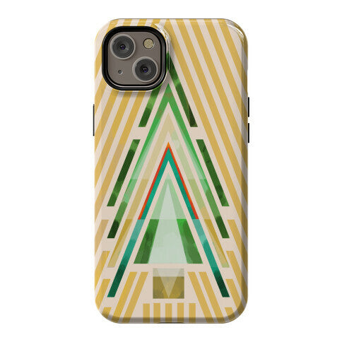 Geometric Summer Tree Phone Case